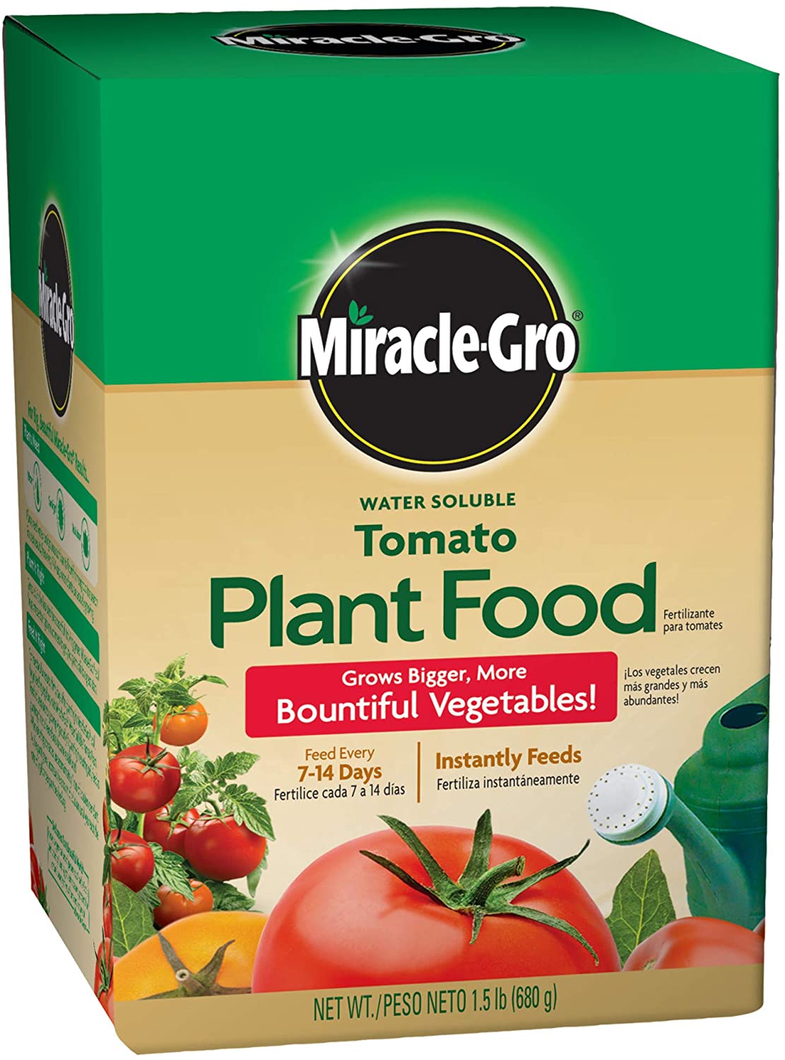 Miracle Gro Tomato Fertilizer 1.5 lb. box - Click Image to Close